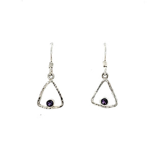 Signature Earrings - Amethyst
