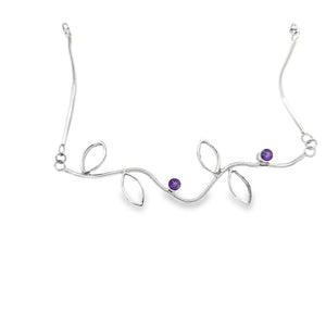 Arabesque Amethyst Necklace