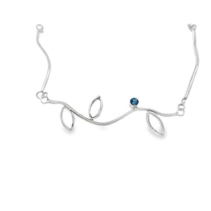 Arabesque London Blue Topaz Necklace