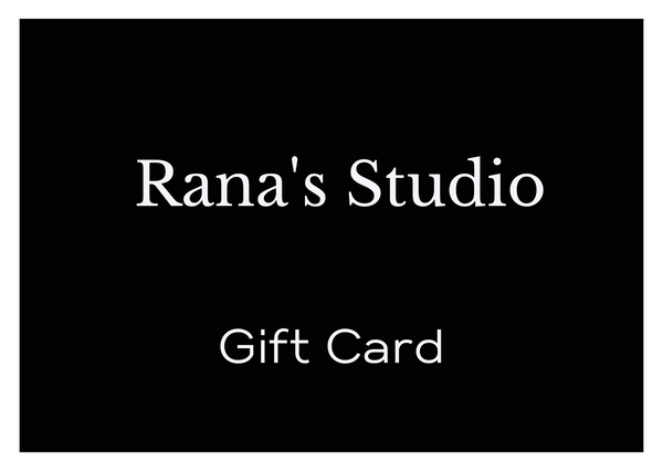 Rana's Studio Gift Card